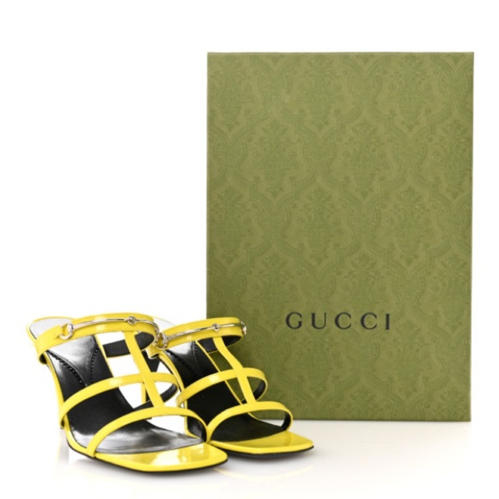 Gucci Women's Bright Yellow Heels